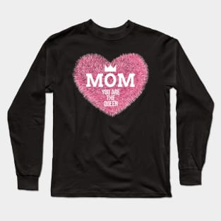 Womens Mom you are The Queen Long Sleeve T-Shirt